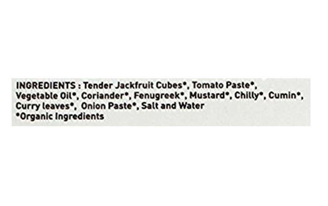 Pure & Sure Organic Tender Jackfruit Indian Curry   Pack  200 grams